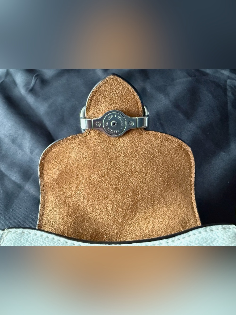 Coach White Mini Saddle Crossbody with Silver Hardware - Picture 12 of 12